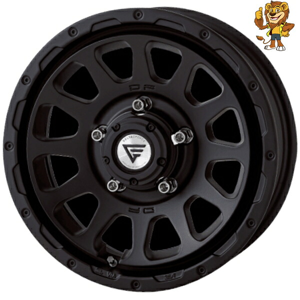 ホイール4本セット DELTA FORCE OVAL (MB) 16インチ 5.5J PCD:139.7/5H インセット:20 ジムニー デルタフォース 【法人宛て発送限定・納期要確認】｜イエローライオン 店