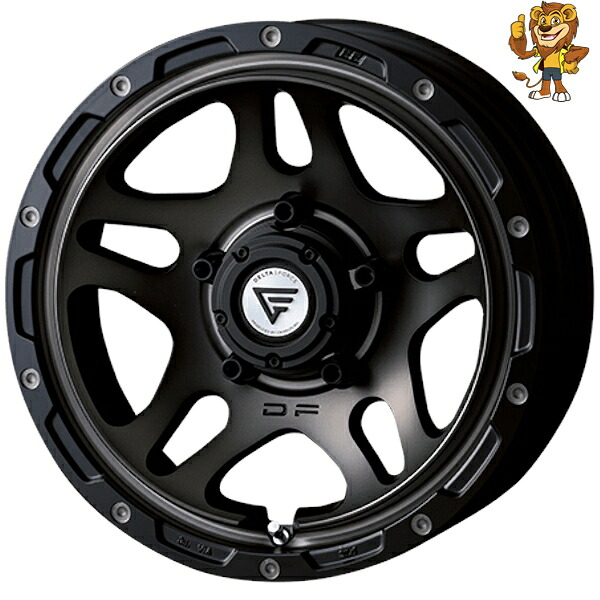 ホイール4本セット DELTA FORCE OVERLANDER (MSP) 16インチ 6.0J PCD:139.7/5H インセット:-5 ジムニーシエラ デルタフォース 【法人宛て発送限定・納期要確認】