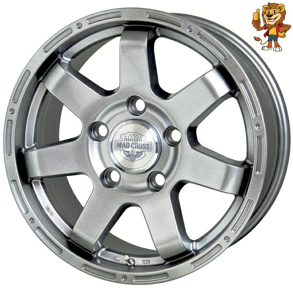 ホイールのみ1本 HOT STUFF MAD CROSS MC76 (DS) 18インチ 8.0J PCD150/5H 48