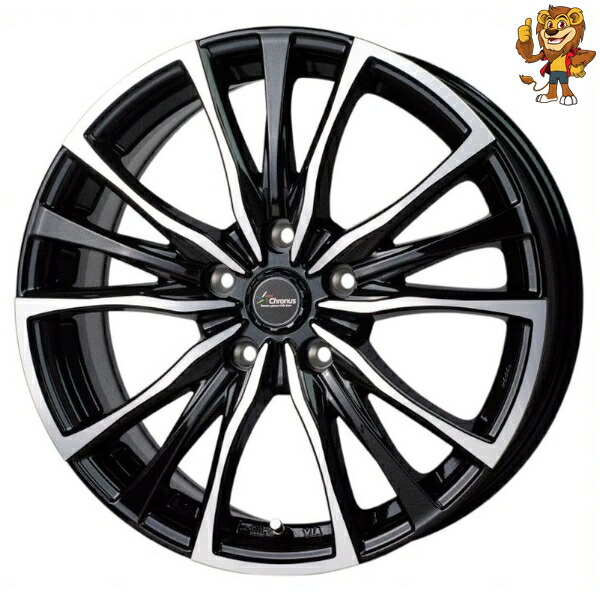 楽天市場】ホイール4本セット HOT STUFF Chronus CH-113 (MB/P) 16