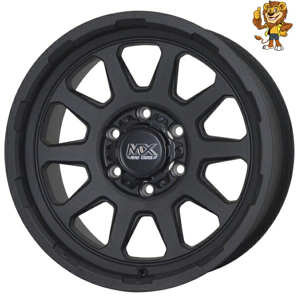 ホイール4本セット HOT STUFF MAD CROSS RANGER (MTBK) 18インチ 8.0J PCD：139.7/6H インセット：20 マッドクロス レンジャー｜イエローライオン 店