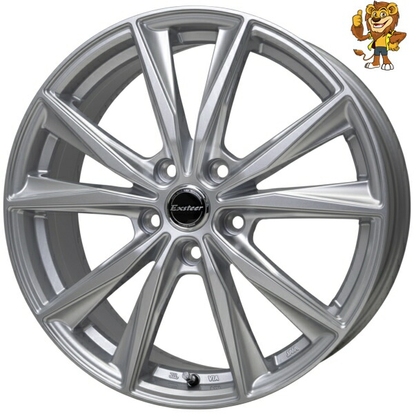 楽天市場】16×6.0J インセット+50 5-114.3 ホイール 4本ホットスタッフ