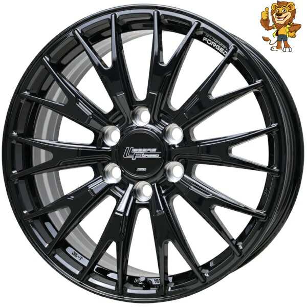 ホイール4本セット HOT STUFF Stich LEGZAS FORGED FS-02 (GB) 18インチ 8.0J PCD:139.7/6H インセット:52 シュティッヒ (トヨタ平座ナット専用)|イエローライオン 店