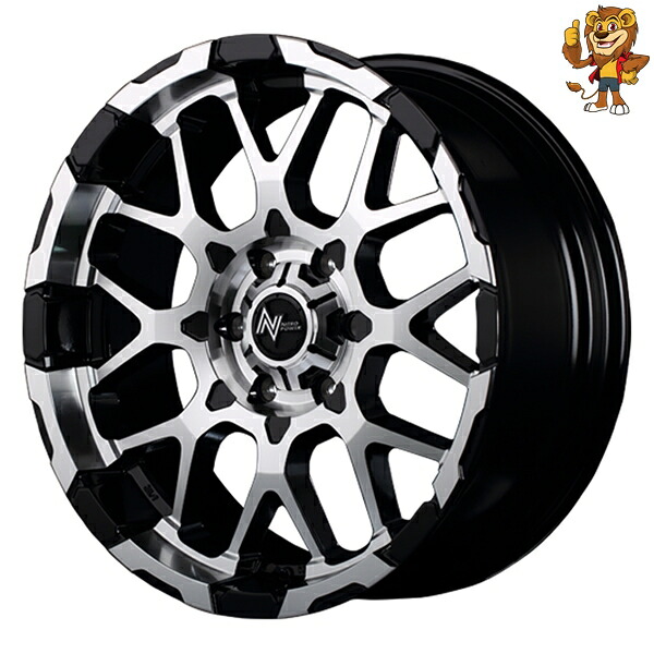 ホイールのみ1本 MID NITRO POWER M28 BULLET (BK/M) 17インチ 8.0J PCD:139.7/6H インセット:20 ナイトロパワー M28 バレット｜イエローライオン 店