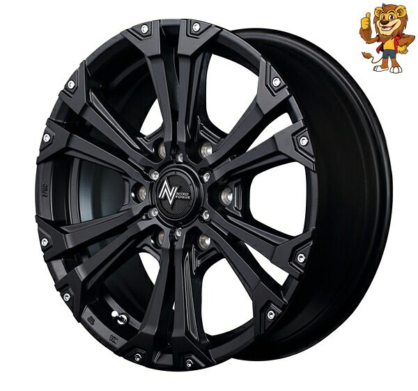 ホイール4本セット MID NITRO POWER JAVELIN (SB0) 17インチ 8.0J PCD:139.7/6H インセット:20 ナイトロパワー ジャベリン|イエローライオン 店