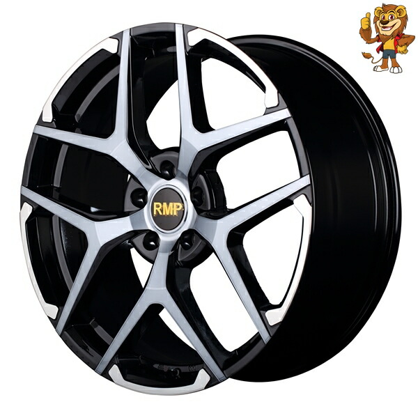 ホイールのみ1本 MID RMP 025FX (G.BKP) 18インチ 7.0J PCD:100/5H インセット:50 アールエムピー 025FX｜イエローライオン 店