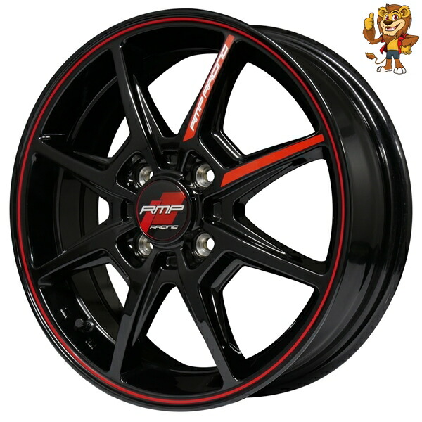 ホイール4本セット MID RMP RACING R25 (BKR) 16インチ 6.0J PCD:100/4H インセット:43 アールエムピー レーシング R25