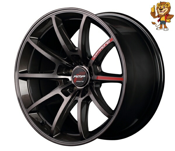 ホイール4本セット MID RMP RACING R25 (G1B) 18インチ 7.5J PCD:100/5H インセット:50 アールエムピー レーシング R25｜イエローライオン 店