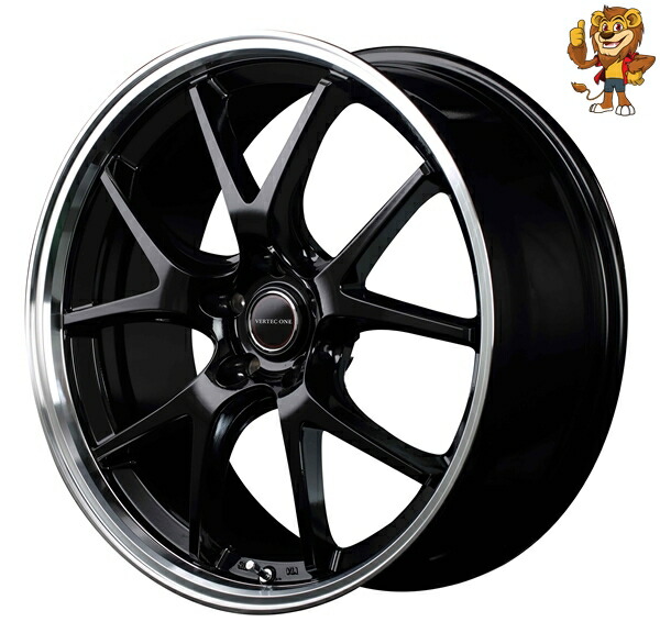 MID ヴァーテックワン グレイブ アルミホイール 1本 ルークス ML21S(14×4.5J 4-100 INSET45 ダイヤモンドブラック)VERTEC ONE GLAIVE MID ヴァーテックワン グレイブ 1本販売 ホイール エクシーガYA系