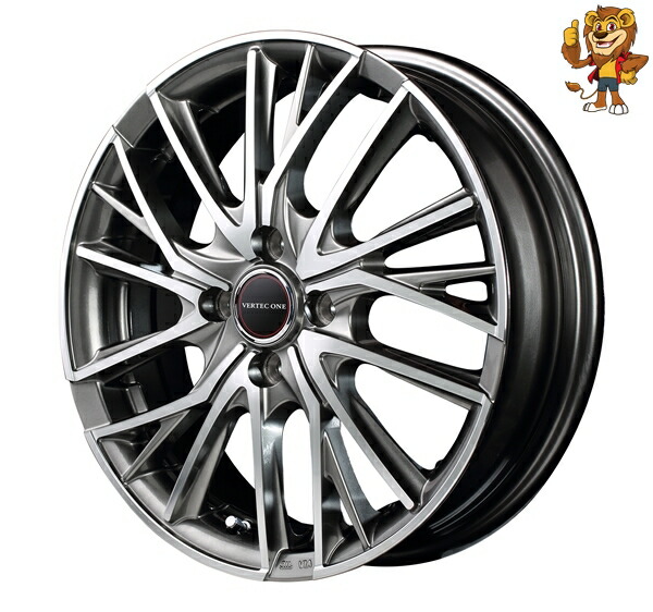 MID ヴァーテックワン グレイブ アルミホイール 4本(16×6J 4-100 INSET43)ノートe-POWER 13系 VERTEC ONE GLAIVE