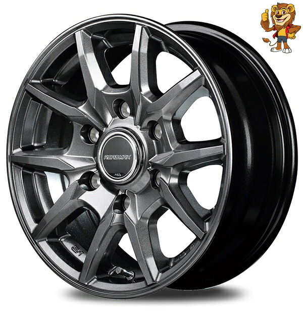 ホイールのみ1本 MID ROAD MAX KG-25 (MG) 15インチ 6.0J PCD:139.7/6H インセット:33 ロードマックス KG-25