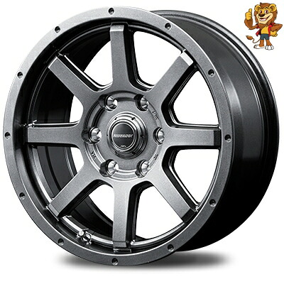 ホイールのみ1本 MID ROAD MAX MUD RIDER (MG) 17インチ 7.5J PCD:139.7/6H インセット:25 ロードマックス マッドライダー｜イエローライオン 店