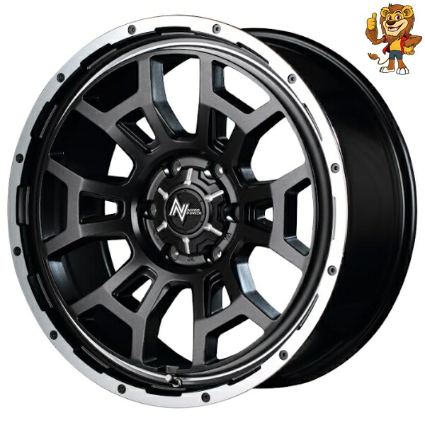 ホイールのみ1本 MID NITRO POWER H6 SLUG (SGMP) 16インチ 6.5J PCD:139.7/6H インセット:38 ナイトロパワー H6 スラッグ｜イエローライオン 店