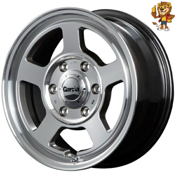 ホイールのみ1本 MID GARCIA CHICAGO5 (MGP) 16インチ 6.5J PCD:139.7/6H インセット:38 ガルシア シカゴ5|イエローライオン 店