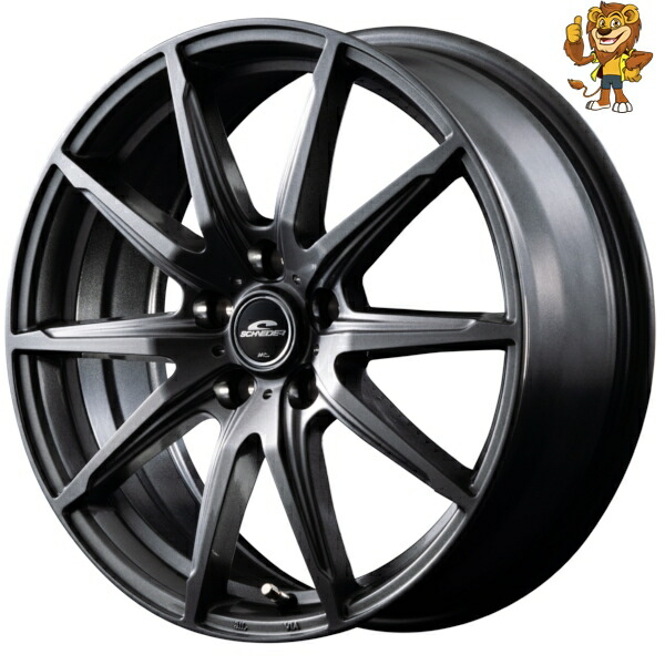 ホイールのみ1本 MID SCHNEIDER SLS (MG) 15インチ 6.0J PCD:100 5H インセット:45 シュナイダー SLS