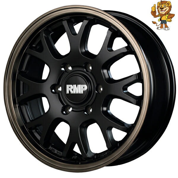 ホイールのみ1本 MID RMP 028FX (SBBR) 17インチ 6.5J PCD:139.7/6H インセット:38 アールエムピー 028FX|イエローライオン 店