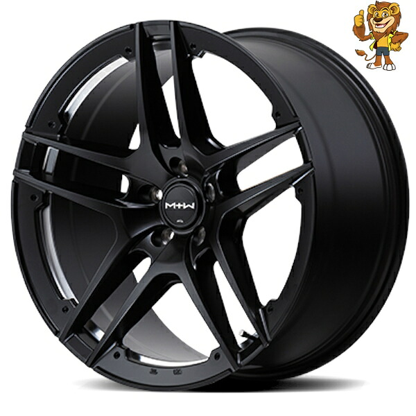 ホイール4本セット MID MTW TW025 (SB) 19インチ 8.5J PCD:114.3/5H インセット:35 エムティーダブリュー TW025|イエローライオン 店
