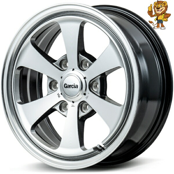 ホイールのみ1本 MID GARCIA Dallas6 (PO/RG) 17インチ 6.5J PCD:139.7/6H インセット:38 ガルシア ダラスシックス
