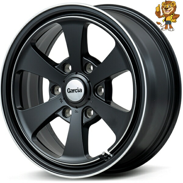 ホイールのみ1本 MID GARCIA Dallas6 (SGB/DPO) 17インチ 6.5J PCD:139.7/6H インセット:38 ガルシア ダラスシックス