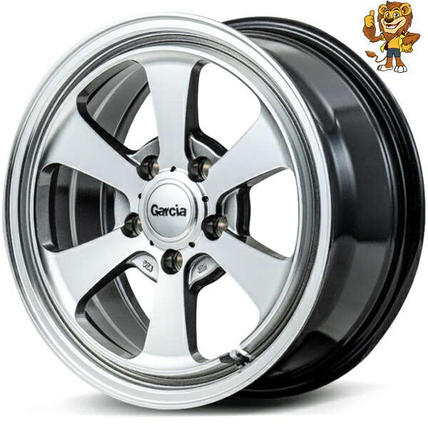ホイールのみ1本 MID GARCIA Dallas6 (PO/RG) 16インチ 7.0J PCD:114.3/5H インセット:40 ガルシア ダラスシックス|イエローライオン 店