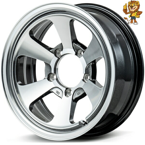 ホイールのみ1本 MID GARCIA Dallas6 (PO/RG) 16インチ 6.0J PCD:139.7/5H インセット:-5 ガルシア ダラスシックス｜イエローライオン 店 16,590円
