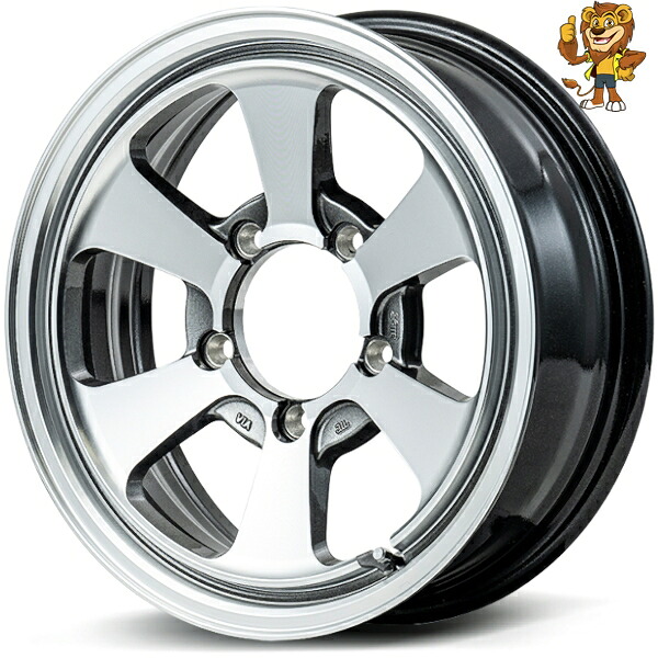 ホイールのみ1本 MID GARCIA Dallas6 (PO/RG) 16インチ 5.5J PCD:139.7/5H インセット:20 ガルシア ダラスシックス