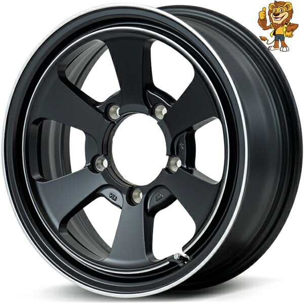 ホイールのみ1本 MID GARCIA Dallas6 (SGB/DPO) 16インチ 5.5J PCD:139.7/5H インセット:20 ガルシア ダラスシックス