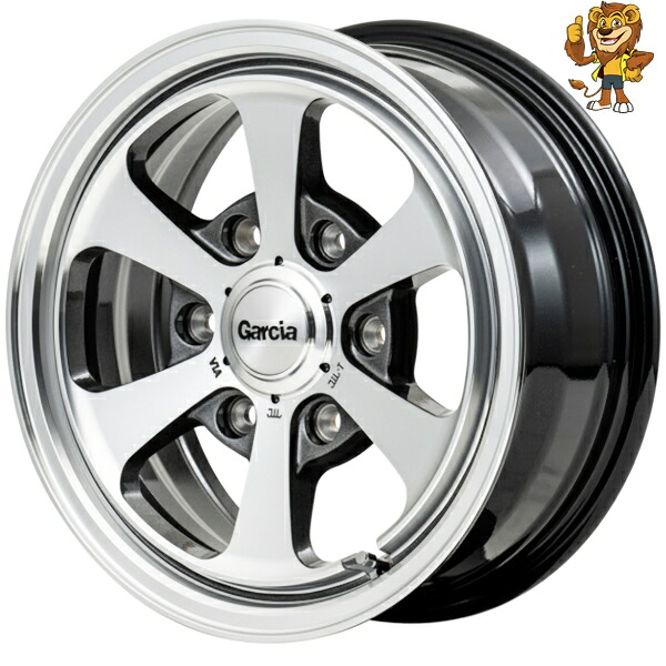 ホイールのみ1本 MID GARCIA Dallas6 (PO/RG) 16インチ 6.5J PCD:139.7/6H インセット:38 ガルシア ダラスシックス|イエローライオン 店