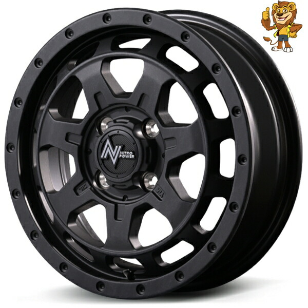 楽天市場】ホイール4本セット MID NITRO POWER M29 STINGER (BB