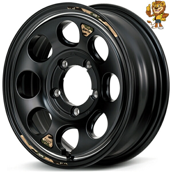 ホイールのみ1本 MID MID WHEELS x DOD ウシャリン (SBP) 16インチ 6.0J PCD：139.7/5H インセット：-5 ウシャリン