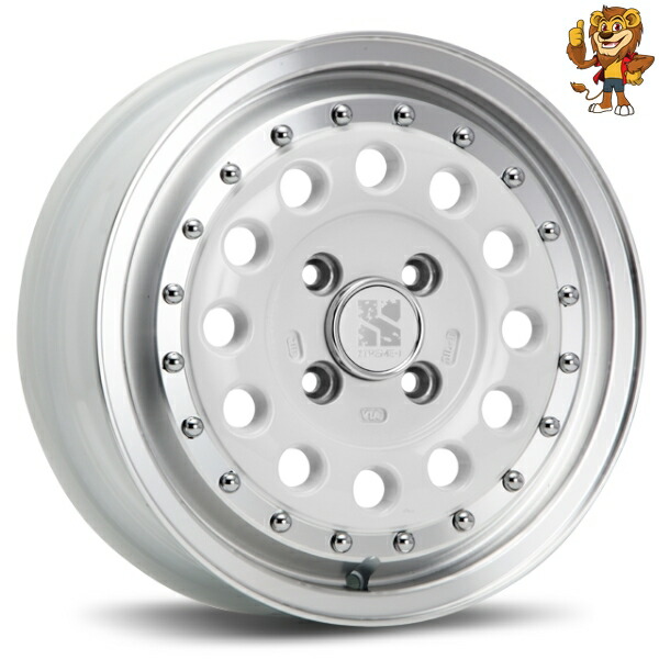 ホイールのみ1本 MLJ XTREME-J RUGGED 14インチ 5.0J PCD:114.3 穴数:5 インセット:48 ホワイトポリッシュ 【法人宛て発送限定】 12,223円
