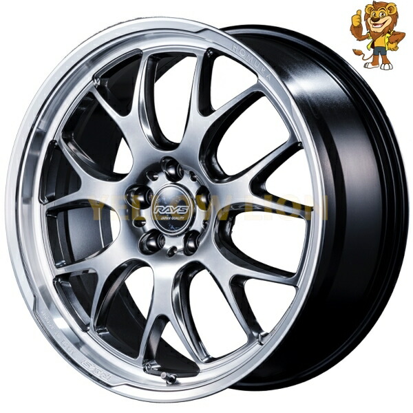楽天市場】ホイール4本セット RAYS HOMURA 2X9Plus (BVK) 19