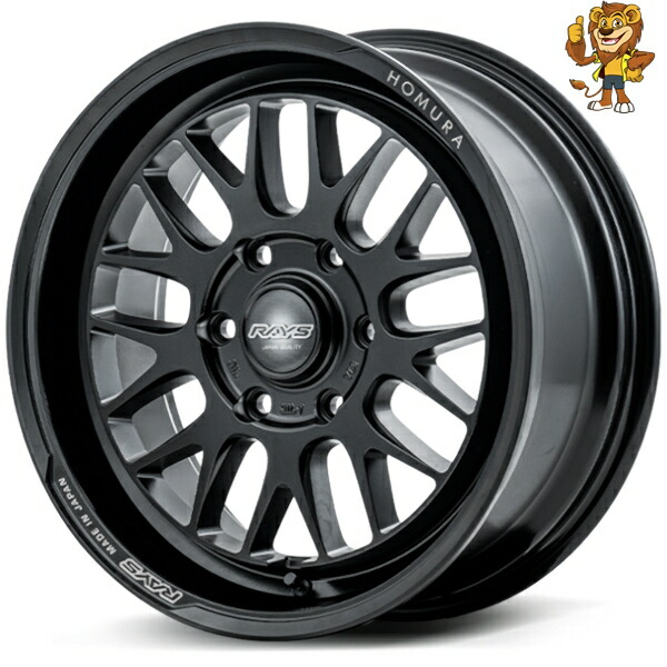 楽天市場】RAYS HOMURA 2x9L-RA 17インチ 6.5J PCD:139.7 穴数:6 inset