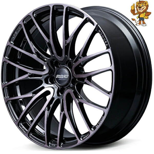 タイヤ・ホイール RAYS HOMURA 2X9plus JETBLACK EDITION III RAYS ☆数量限定☆ レイズ ホムラ 2X9プラス JET BLACK EDITION III
