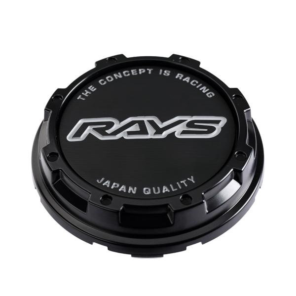 RAYS レイズ TEAM DAYTONA 標準設定センターキャップ No.108 RAYS LPS CAP V3 (SB/BK) 4個 61023825001SB