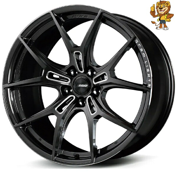 ホイール4本セット RAYS gramLIGHTS 57FXZ (AAC) 18インチ 7.5J PCD:114.3/5H インセット:40 グラムライツ|イエローライオン 店