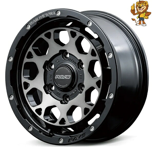 ホイール4本セット RAYS TEAM DAYTONA M9+ (BEL) 16インチ 6.5J PCD:139.7/6H インセット:38 チームデイトナ