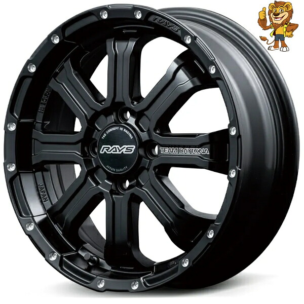 ホイールのみ1本 RAYS TEAM DAYTONA FDX-K (BOL) 15インチ 5.0J PCD:100/4H インセット:48 チームデイトナ