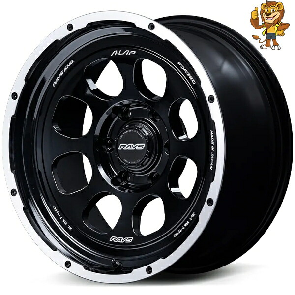 ホイールのみ1本 RAYS A-LAP A-LAP-08X (BD) 18インチ 9.0J PCD:127/5H インセット:0 エーラップ｜イエローライオン 店 55,440円