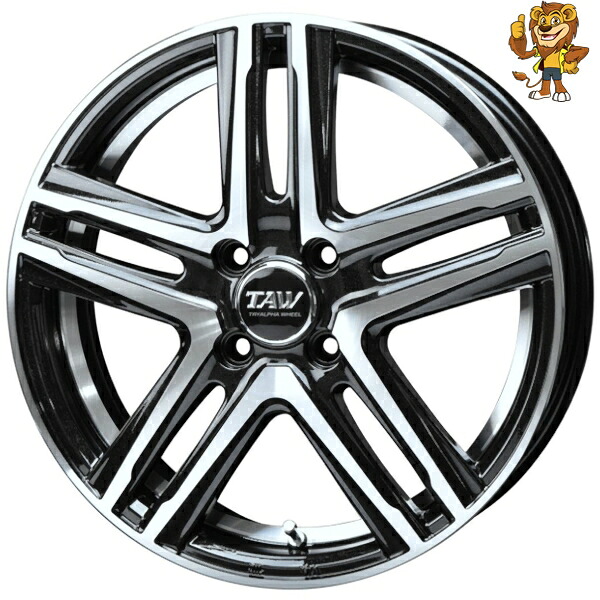 ホイール4本セット TAW Leowing S-05 (MB/PO) 17インチ 7.0J PCD:100/4H インセット:45 レオウィング S-05 【法人宛て発送限定】 40,500円
