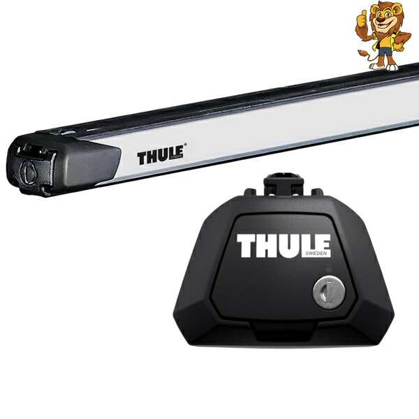 THULE ルーフキャリア メルセデスベンツ Vクラス、ビアノ、ヴィト 15～ #447 ベースキャリアセット (スライドバー) フット710410/バー893 カーキャリア｜イエローライオン 店