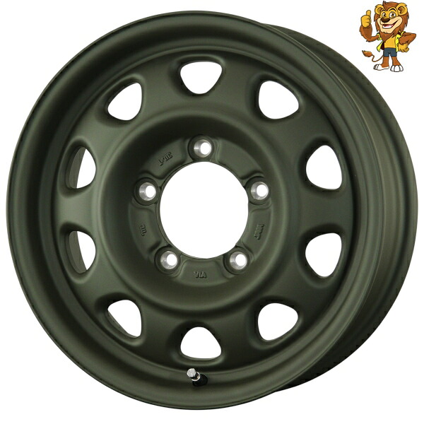 ホイール4本セット TOPY LANDFOOT SWZ (ランドフット エスダブリューゼット) 16インチ 5.5J PCD：139.7 穴数：5 インセット：20 (OD) 44,896円