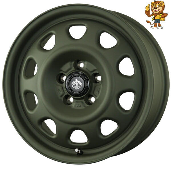 ホイール4本セット TOPY LANDFOOT SWZ (ランドフット エスダブリューゼット) 17インチ 7.0J PCD：114.3 穴数：5 インセット：35 (OD)｜イエローライオン 店