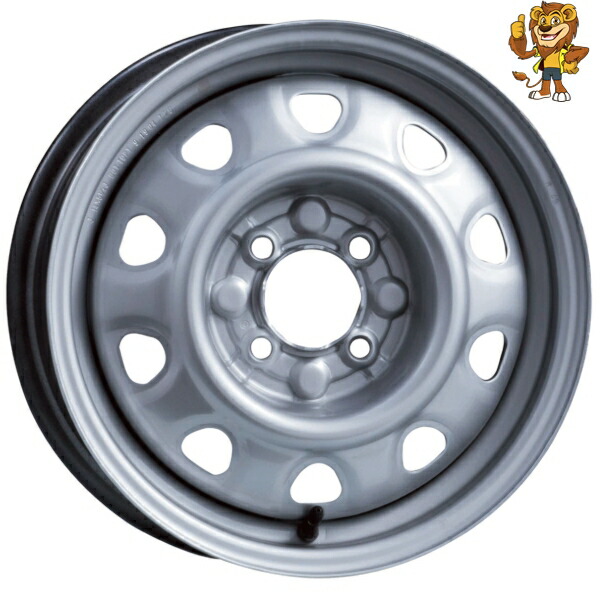 ホイール4本セット TOPY 単穴スチールホイール 14インチ 5.0J PCD：100 穴数：4 インセット：38.5｜イエローライオン 店 15,248円