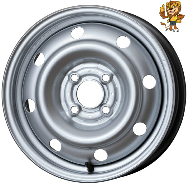 楽天市場】ホイール4本セット TOPY カラースチールホイール (ブラック