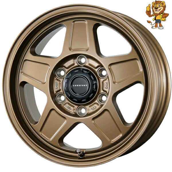 ホイール4本セット TOPY LANDFOOT GWD (MG) 16インチ 5.5J PCD：139.7/5H インセット：20 ランドフット ジーダブリュディー｜イエローライオン 店