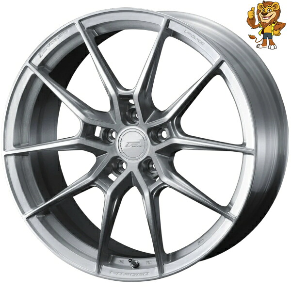 ホイールのみ1本 Weds F-ZERO FZ-6 (BRS) 18インチ 8.5J PCD:114.3/5H インセット:40 エフゼロFZ-6 【法人宛て発送限定】