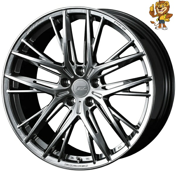 ホイール4本セット Weds F-ZERO FZ-5 (DBK) 19インチ 8.5J PCD:114.3/5H インセット:48 エフゼロFZ-5 【法人宛て発送限定】|イエローライオン 店