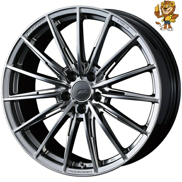 ホイール4本セット Weds F-ZERO FZ-4 (DBK) 20インチ 8.5J PCD:114.3/5H インセット:38 エフゼロFZ-4 【法人宛て発送限定】