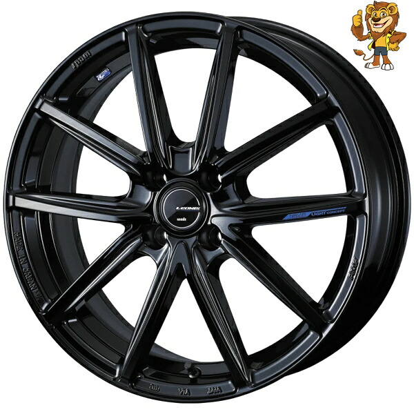 ホイールのみ1本 Weds LEONIS NAVIA 08 (PBK) 16インチ 6.0J PCD:100/4H インセット:42 レオニス ナヴィア 08|イエローライオン 店